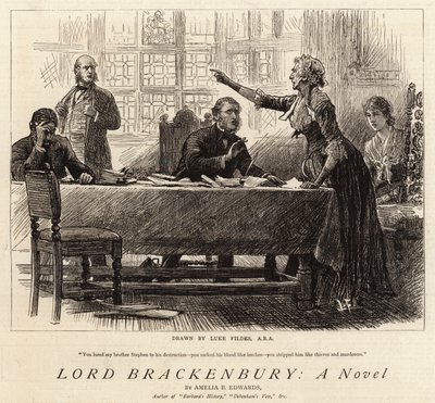 Lord Brackenbury, una Novela de Samuel Luke Fildes